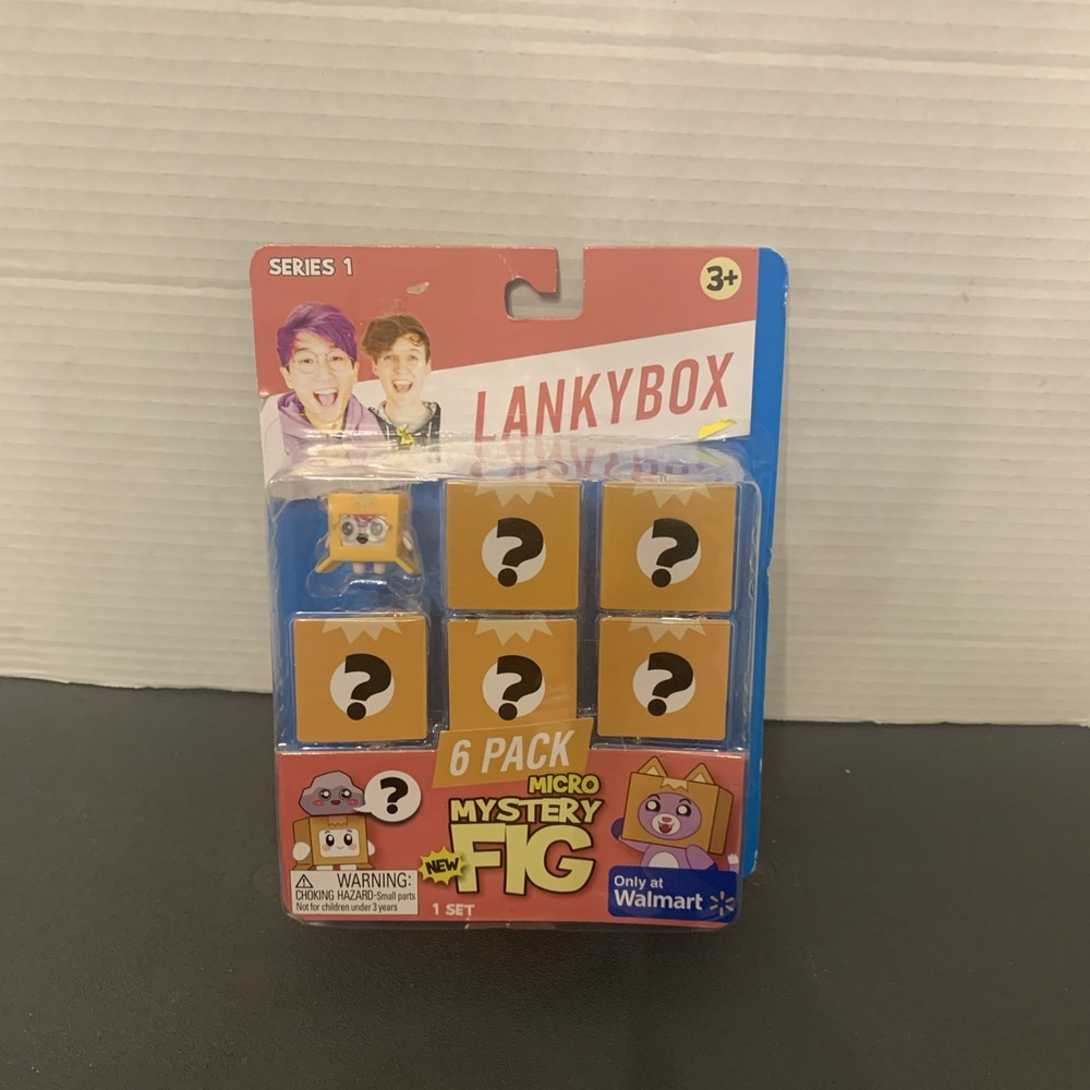 Lanky Box Micro Mystery Figure 6 Pack Series 1 Lanky Box NEW